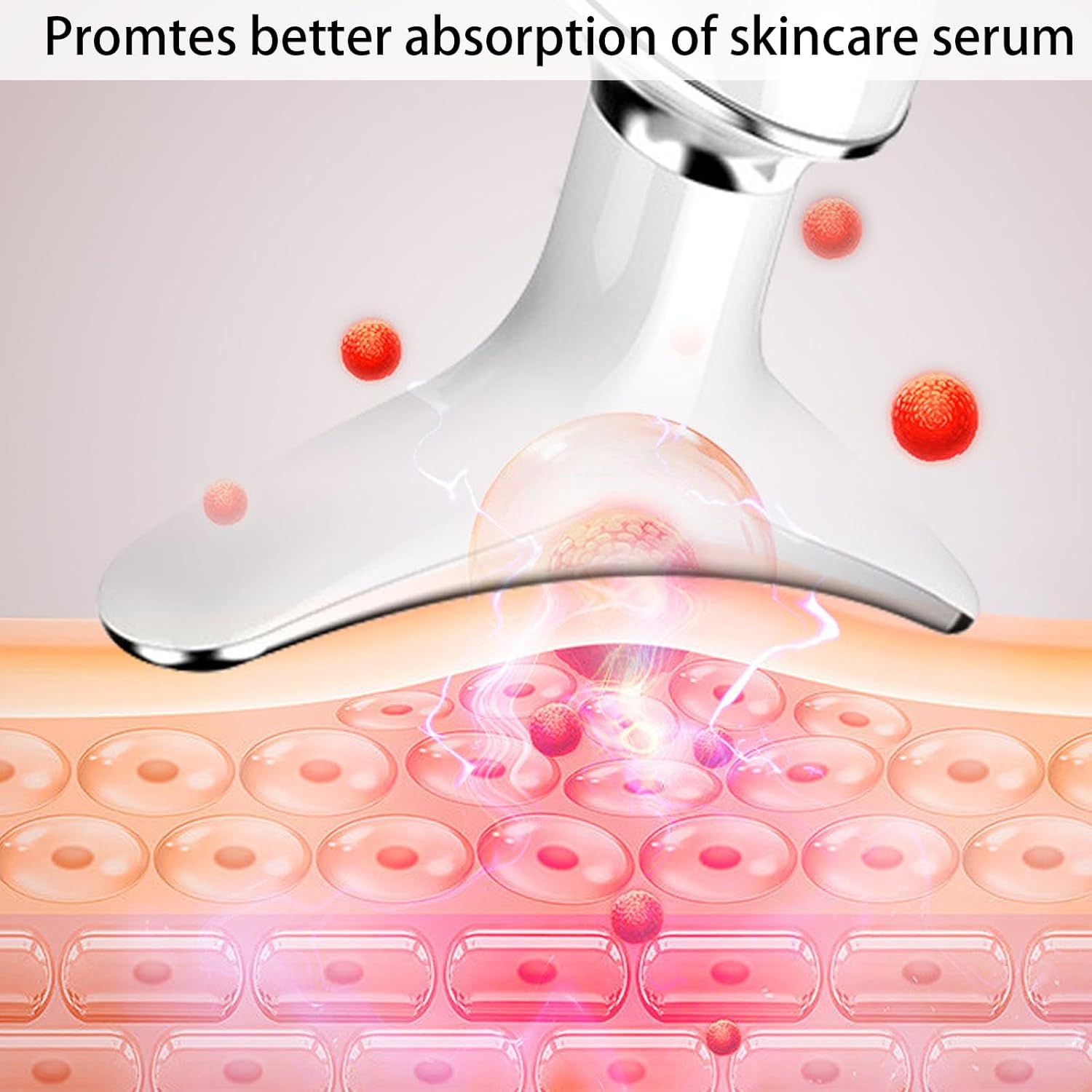 Face Sculpting Tool | Portable 3 in 1 Facial Device for Daily Skin Care | White