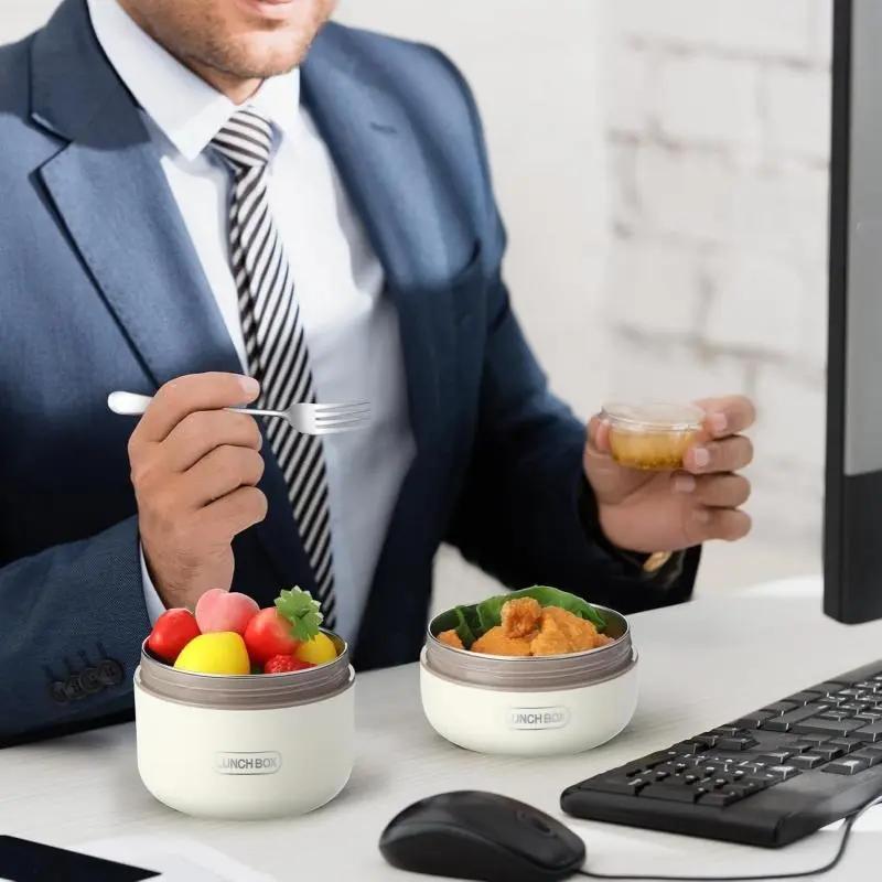 4-Tier Stainless Steel Lunch Box with High Capacity