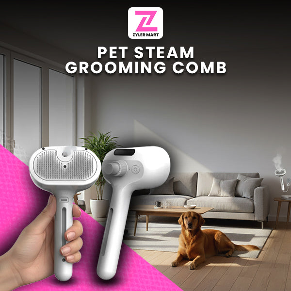 3 in 1 Pet Steam Grooming Comb