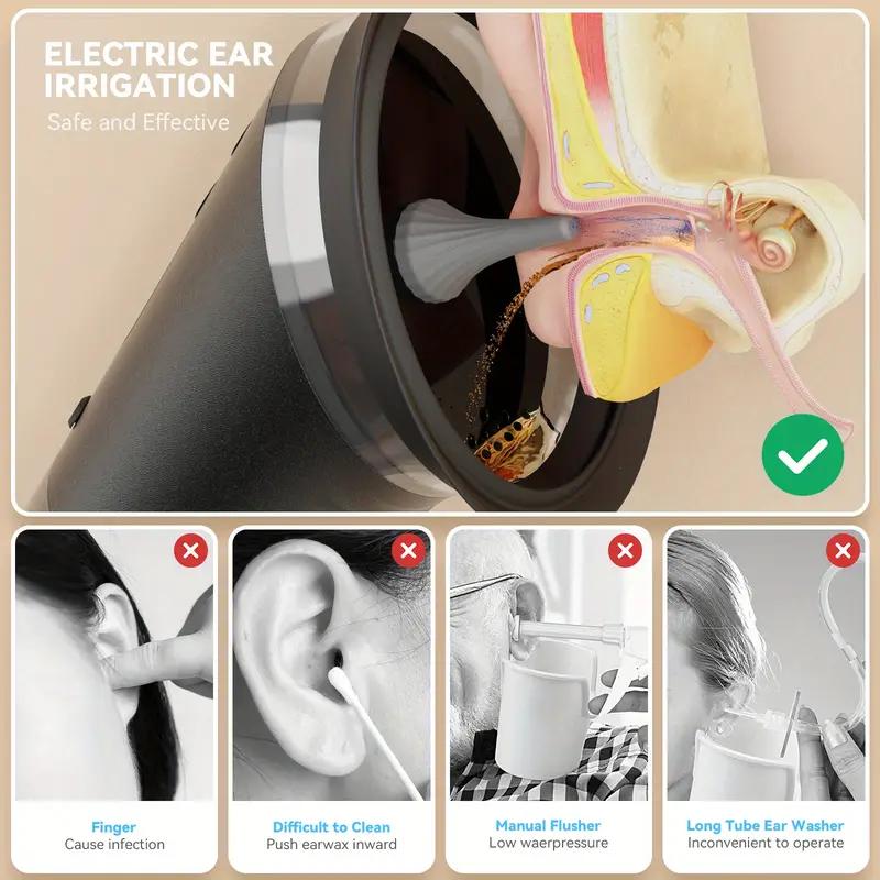 Ear Wax Removal with One-Piece Waste Tank