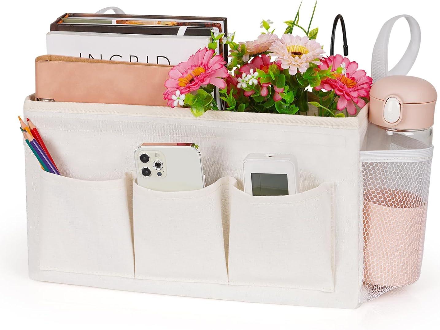 Zyler's Hanging Bedside Organizer Caddy