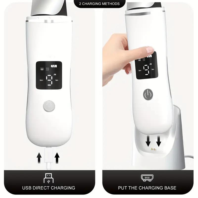 Face Scrubber Skin Spatula -Blackhead Remover With 4 Modes