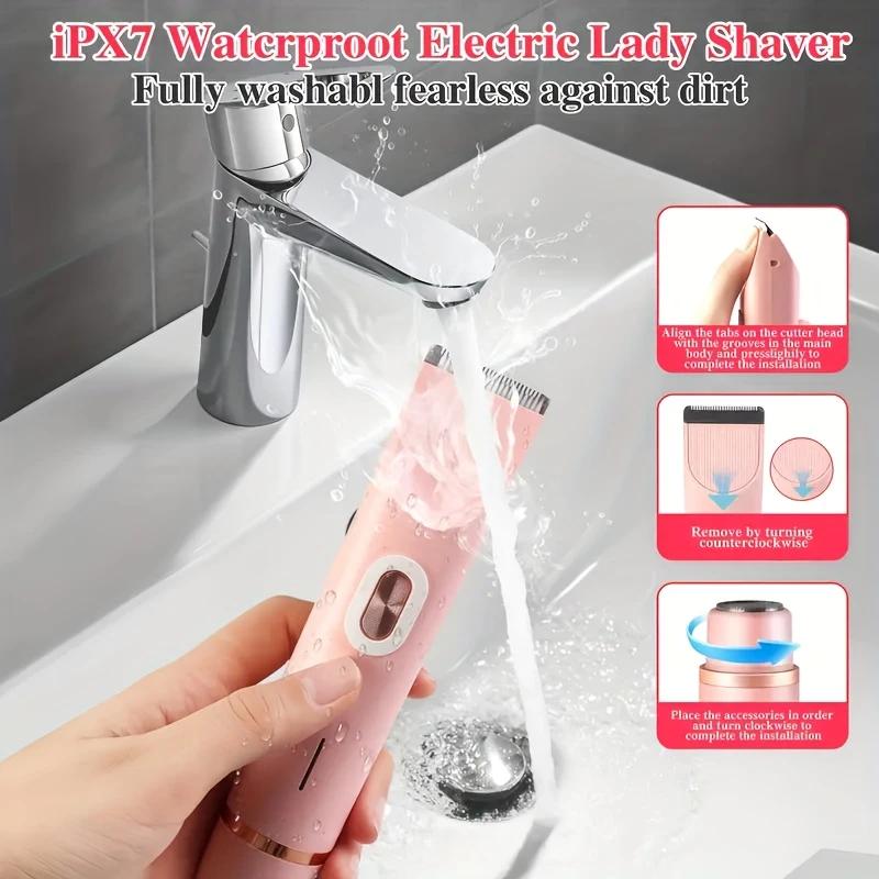 Glow Aura 2-in-1 Trimmer for Women