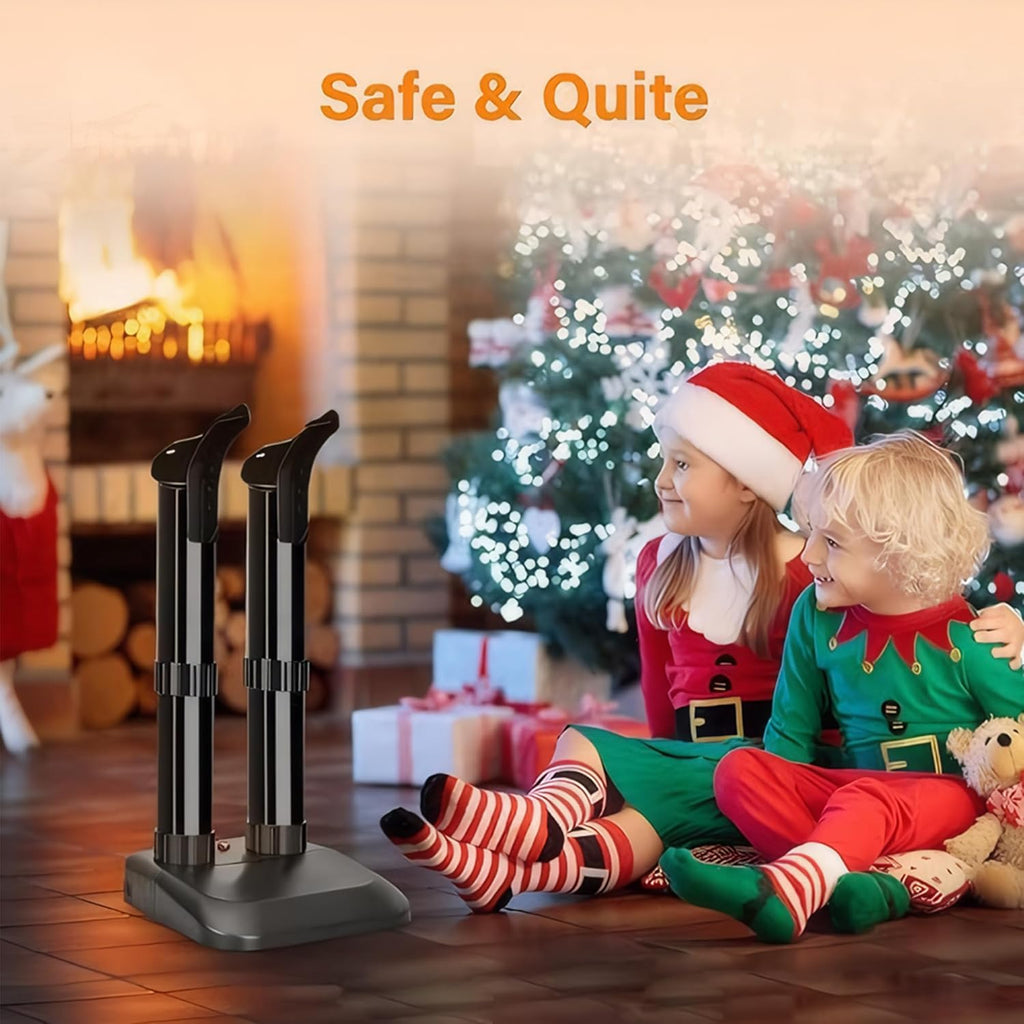 Boot Dryer, Silent Shoe Dryer & Warmer for Gloves and Gear