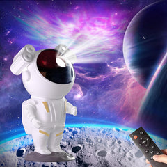 Astronaut Nebula Galaxy Lights for Bedroom,Gaming Room Décor Aesthetic,Remote Control Timing and 360°Rotation Magnetic Head