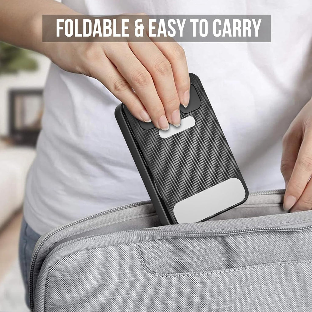 Cell Phone Stand with Wireless Bluetooth Speaker, LED