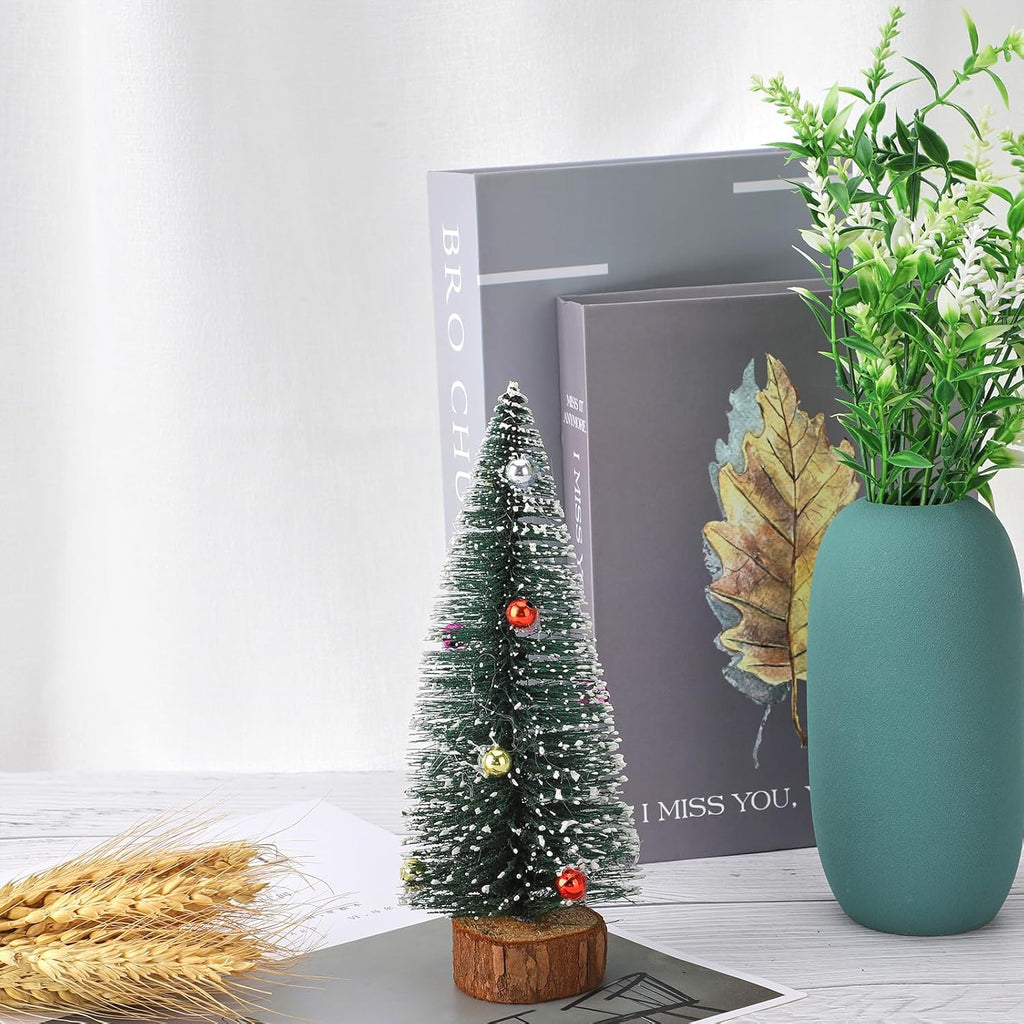 Simulation Christmas Tree Set with Led Copper Wire Lights - 1set 3pcs -