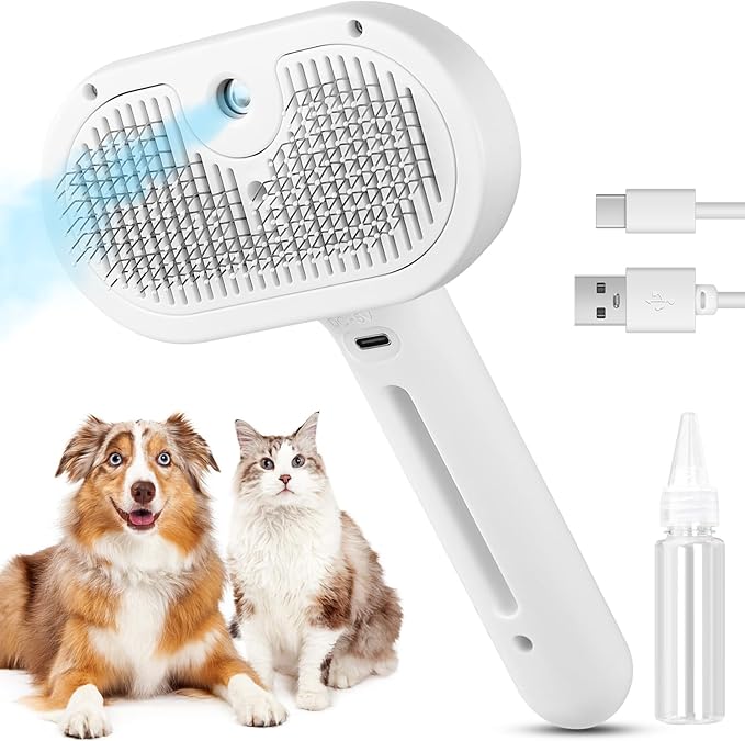 3 in 1 Pet Steam Grooming Comb