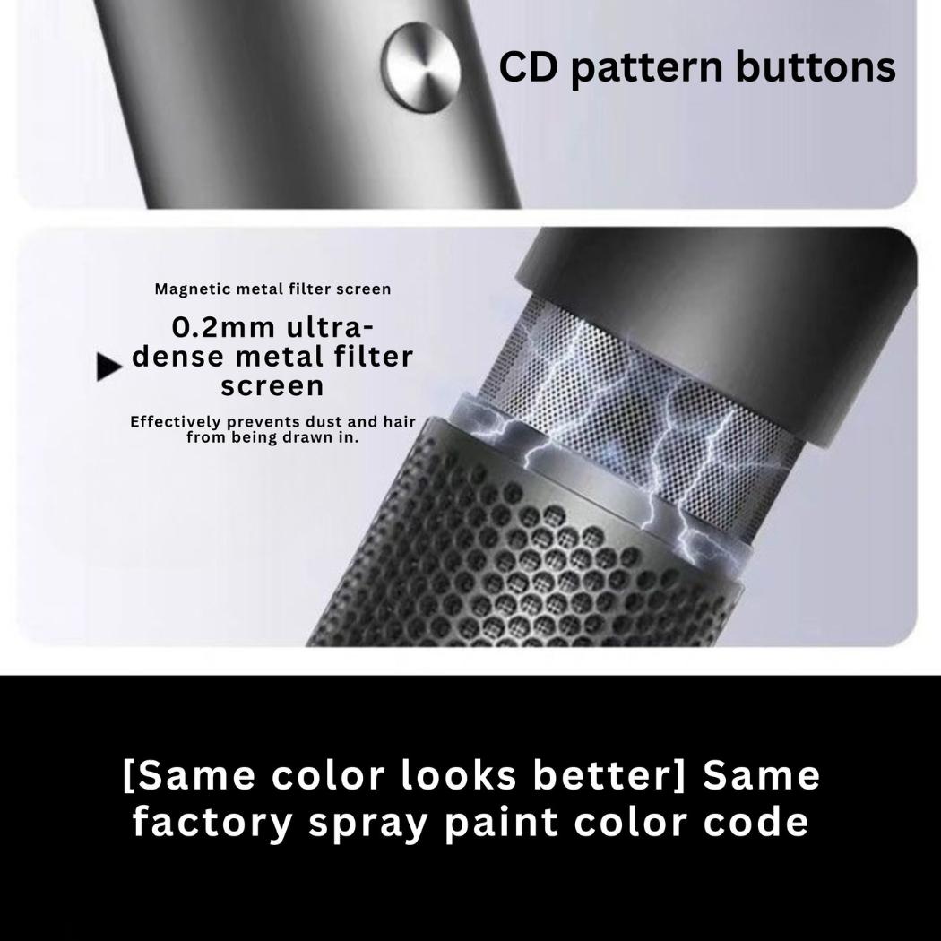 ZYLER Leafless Ionic Hair Dryer for Fast, Efficient Drying and a Smooth Finish - Corded Electric Personal Care Tool for Your Hair Care Routine, Negative Ion Technology, Straightening Curly Hair