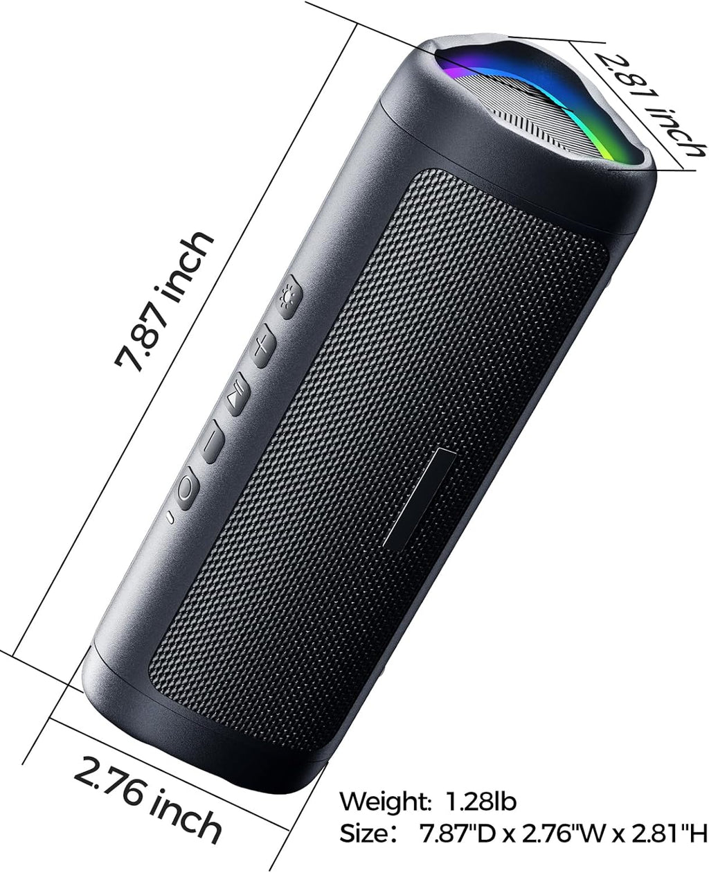 Bluetooth Speaker with HD Sound | Portable | Wireless