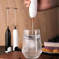 Battery Operated Froth Maker, Mini Blender & Electric Blender Coffee Milk Frother Perfect for Bulletproof Coffee, Matcha, Hot Chocolate father gift