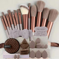 13pcs Makeup Brush Set - Soft Synthetic Fiber