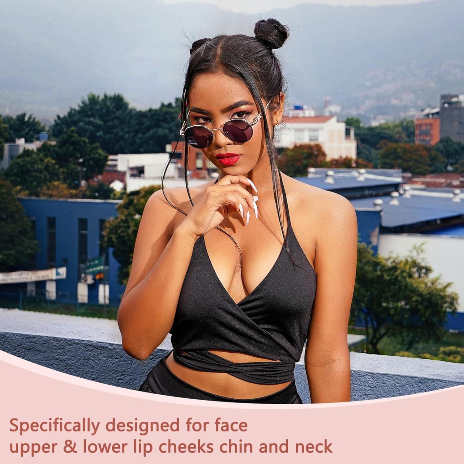 Facial Hair Remover for Women - Rose Gold