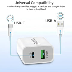 PD 20W Fast Charger USB-C Quick Charger for iPhone 14/13/12/11/XR/8