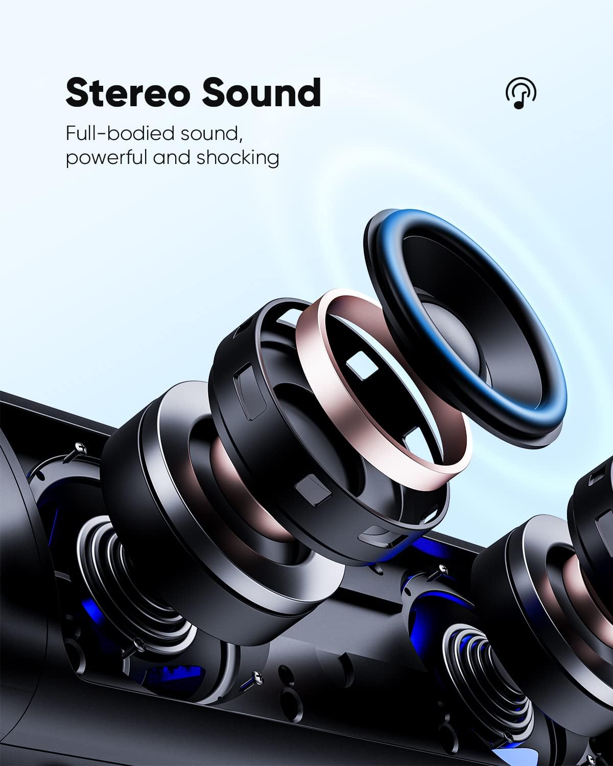 Bluetooth Speaker with HD Sound | Portable | Wireless