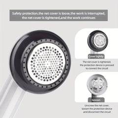 Rechargeable Fabric Shaver 1pc - Lint Remover Brush for Clothes, Furniture, Carpets - USB Charging, 800mAh Lithium Battery, Includes USB Cable