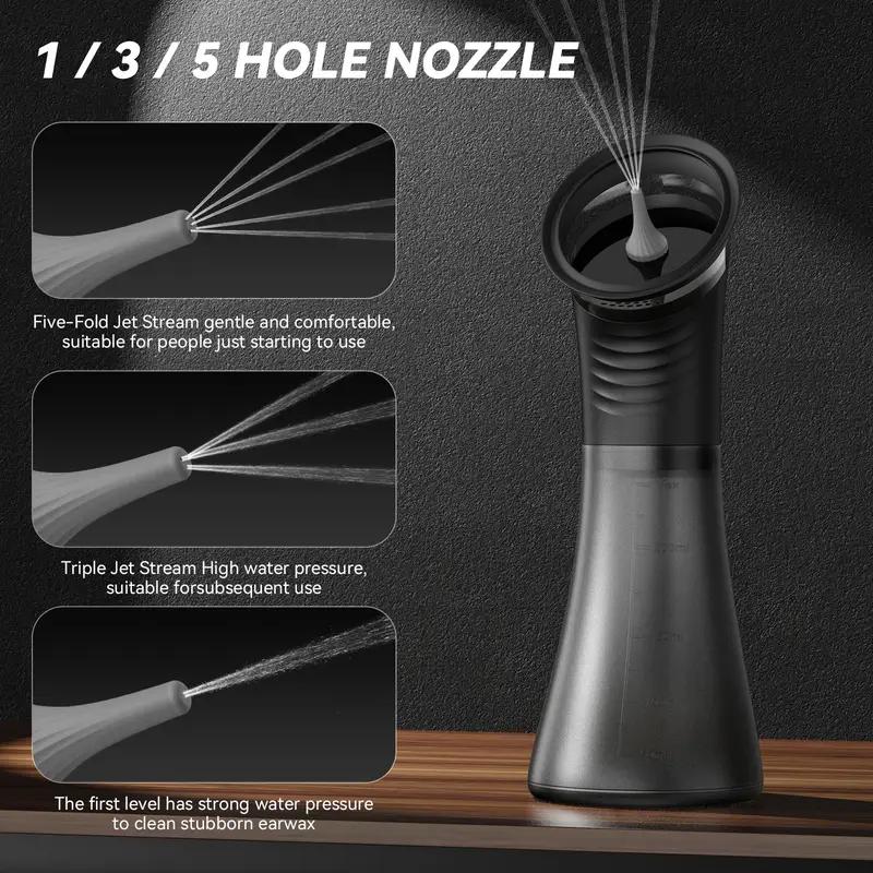 Ear Wax Removal with One-Piece Waste Tank