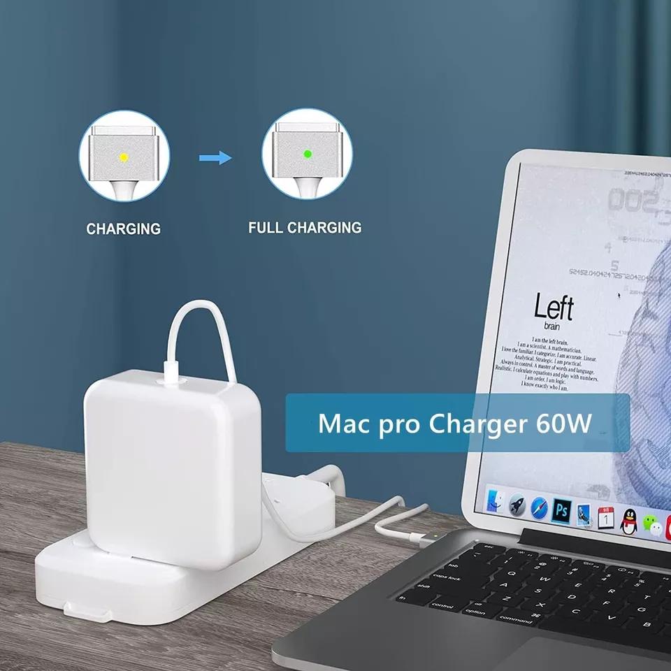 45W Mac Book Pro Charger, 2T Replacement 45W 13-Inch 2012-2013-2014-2015-2016 MacAir Usb Port Adapter