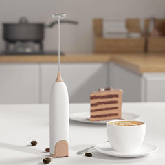 Battery Operated Froth Maker, Mini Blender & Electric Blender Coffee Milk Frother Perfect for Bulletproof Coffee, Matcha, Hot Chocolate father gift
