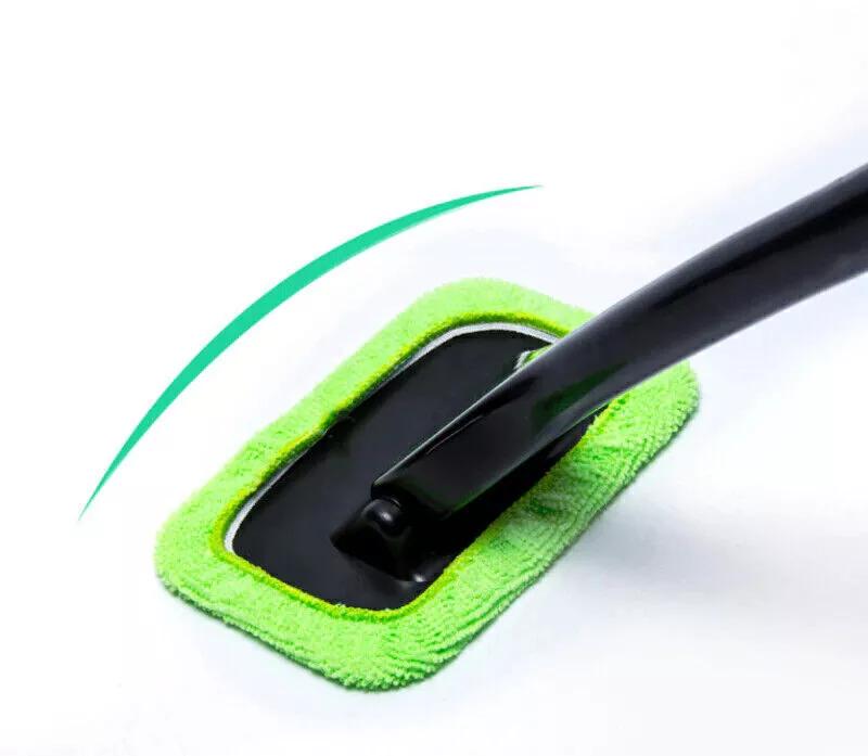 2X MicroFiber Windshield Clean Shine Car Auto Wiper Cleaner Glass Window Brush