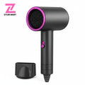 ZYLER High Speed Ionic Hair Dryer - Corded Plug, Safety-Upgraded, Constant Temperature Care, 3 Adjustable Speed, Heat Protection, Compact Detangling Sculpting Portable Travel Ionic Blow Dryer, Straight, Travel Use