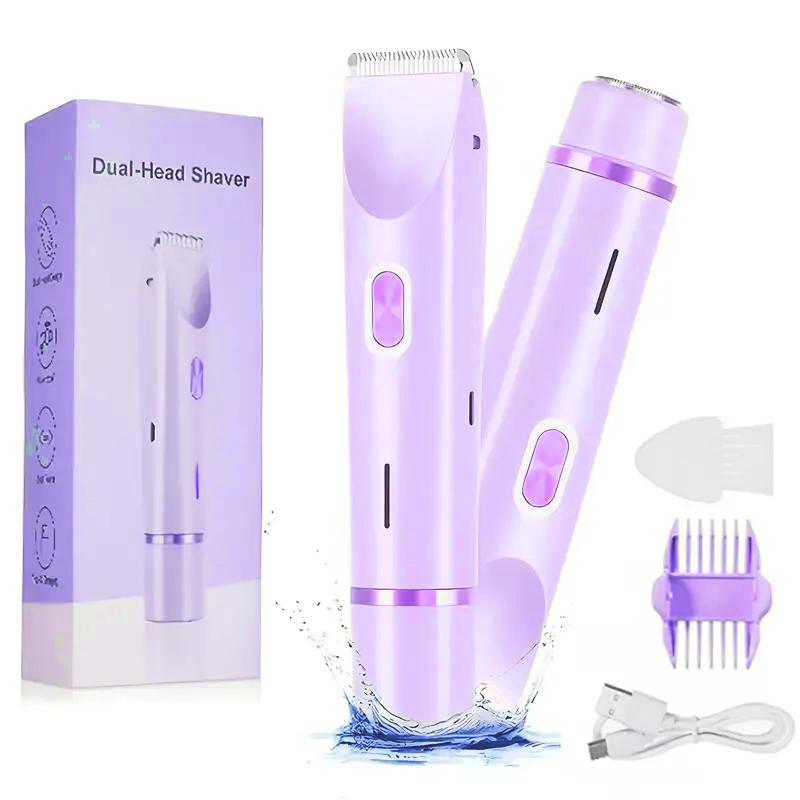 Dual Bikini Trimmer For Women | 2 in 1 Painless Electric Razors