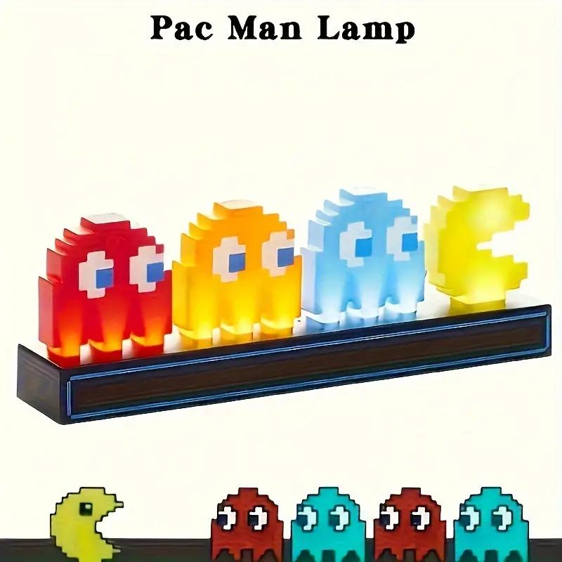 LED Light Pac-Man USB Desk Table Reading Desk Lamp
