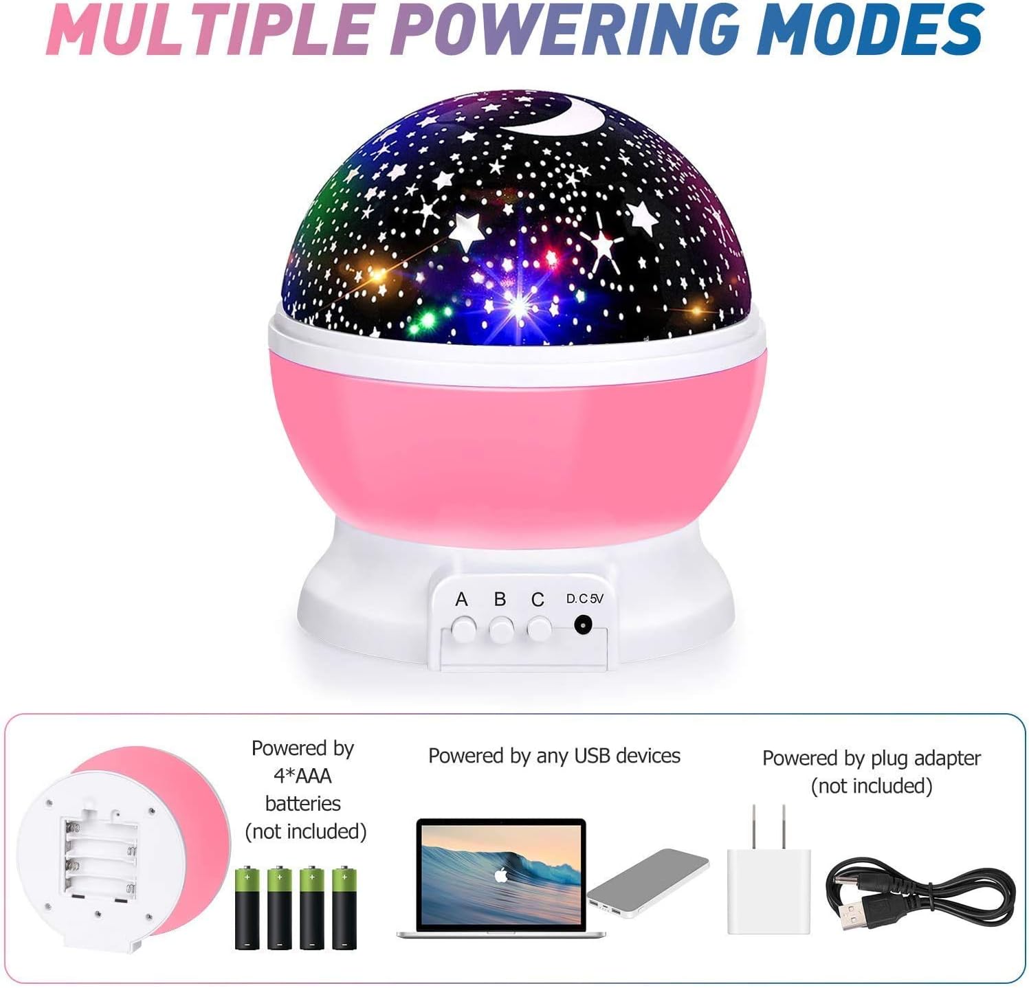 Star Night Light Projector