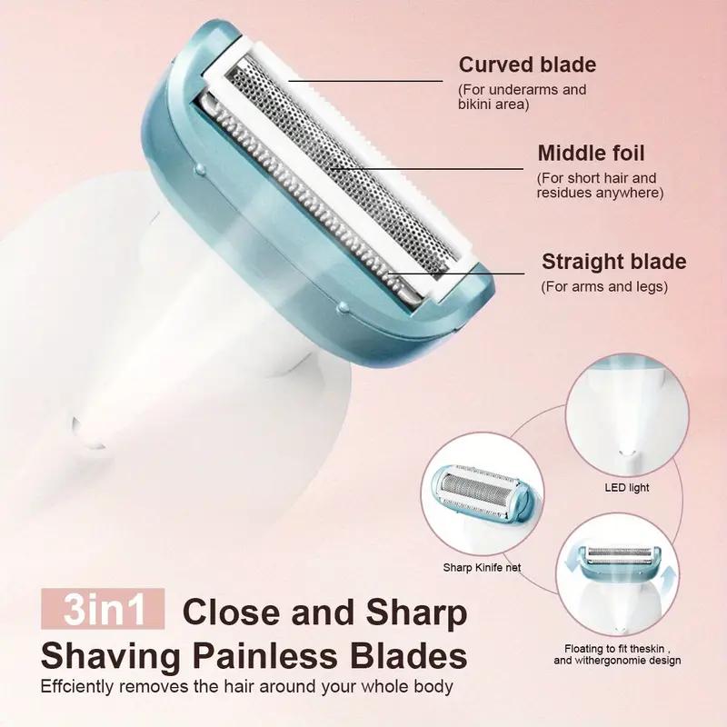 Electric Lady Shaver – Full Body Hair Remover for Women | Smooth Shave for Arms, Legs, Armpits & Face | USB Rechargeable, Gentle & Portable – Perfect Gift Idea!