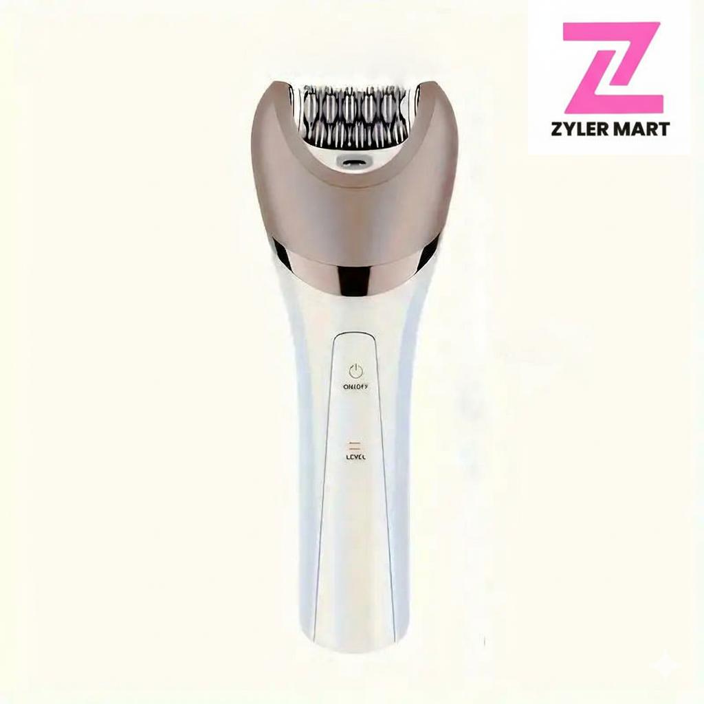 ZYLER 6-in-1 Electric Epilator & Cordless Waterproof Shaver Set - Lightweight USB Rechargeable Device with LED Light, Gentle Wet/Dry Hair Removal for Legs, Bikini Line, Cordless Storage, Usb Rechargeable Shaver, Rechargeable Shaver Machine