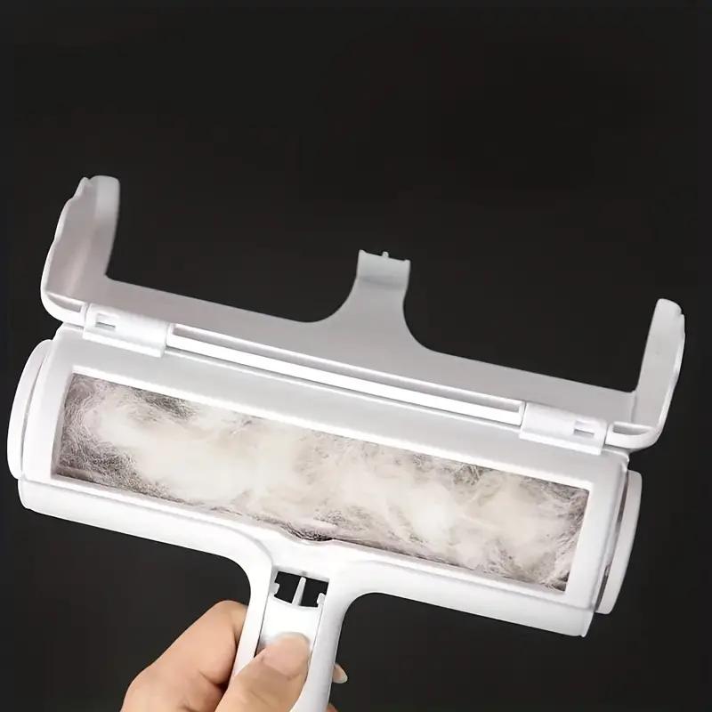2-Way Pet Hair Roller Remover for Easy Dog & Cat Fur Removal from Furniture & Clothing - Perfect for Hotels and Commercial Use