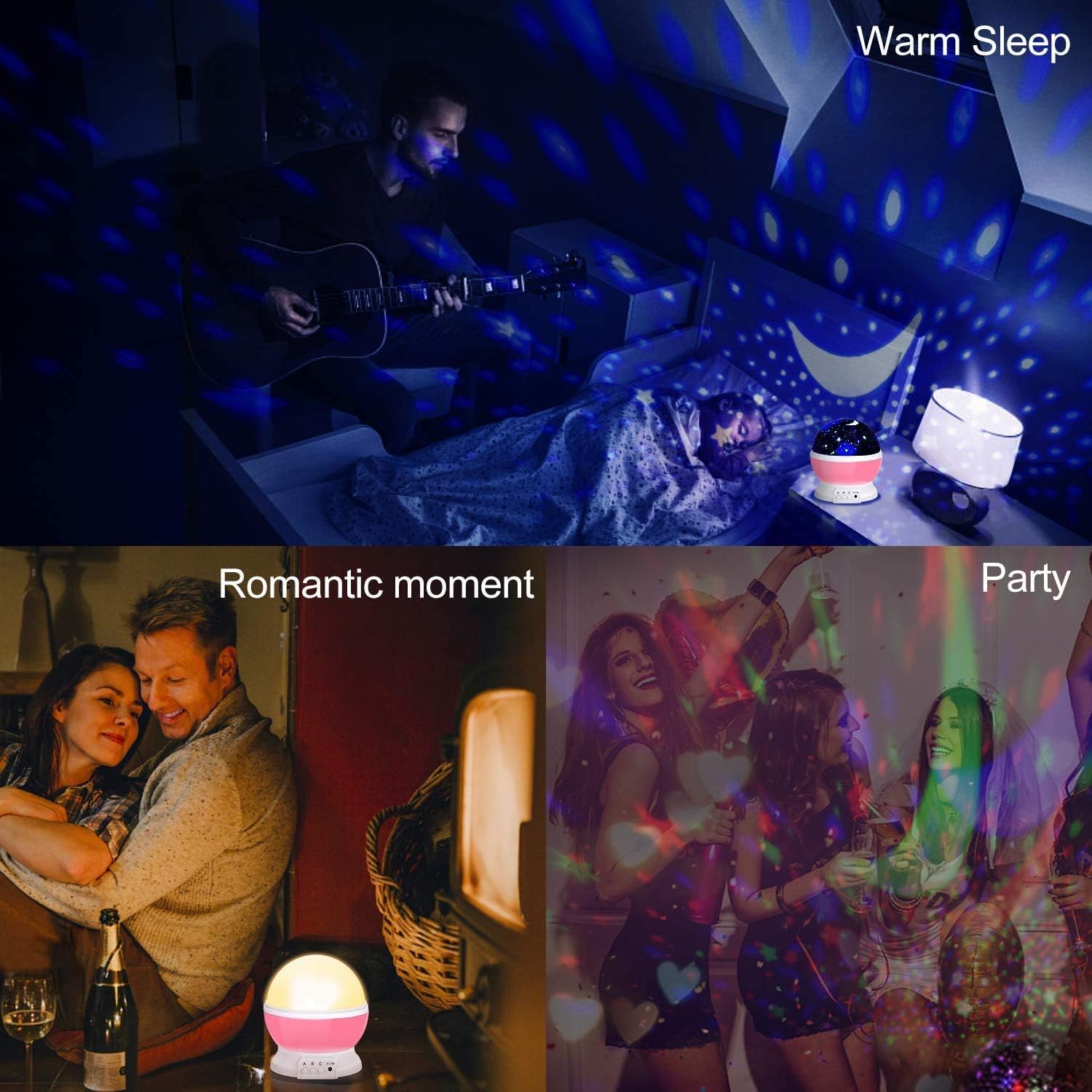 Star Night Light Projector
