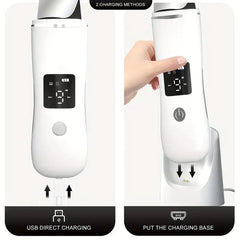 Face Scrubber Skin Spatula -Blackhead Remover With 4 Modes, Pore Extractor Face Spatula Deep Cleansing For Facial Skin Care Women Gift