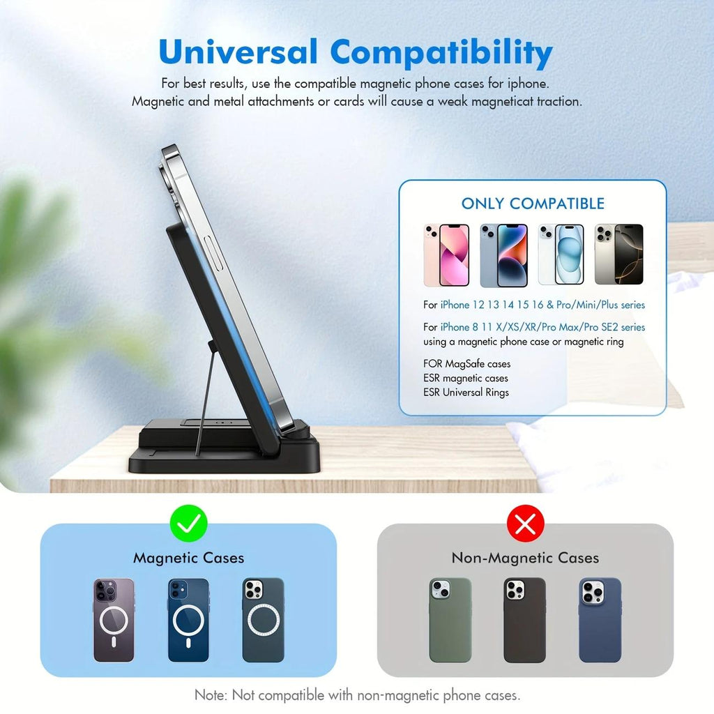 3 In 1 Fast Wireless Charger